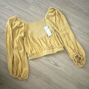 🩵NWT🩵 Jen’s Pirate Booty Off the Shoulder Blouse